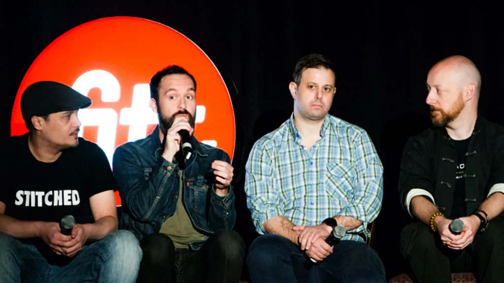 Denis on a panel in Toronto